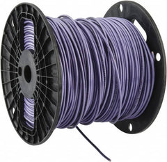 Southwire - THHN/THWN, 14 AWG, 15 Amp, 500' Long, Solid Core, 1 Strand Building Wire - Purple, Thermoplastic Insulation - Caliber Tooling