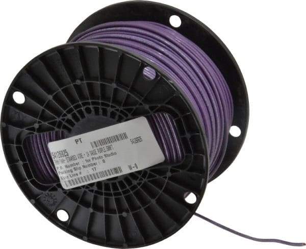 Southwire - THHN/THWN, 14 AWG, 15 Amp, 500' Long, Stranded Core, 19 Strand Building Wire - Purple, Thermoplastic Insulation - Caliber Tooling