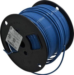 Southwire - THHN/THWN, 12 AWG, 20 Amp, 500' Long, Stranded Core, 19 Strand Building Wire - Blue, Thermoplastic Insulation - Caliber Tooling