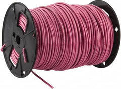 Southwire - THHN/THWN, 10 AWG, 30 Amp, 500' Long, Stranded Core, 19 Strand Building Wire - Pink, Thermoplastic Insulation - Caliber Tooling