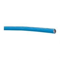 Southwire - THHN/THWN, 8 AWG, 40 Amp, 500' Long, Stranded Core, 19 Strand Building Wire - Blue, Thermoplastic Insulation - Caliber Tooling