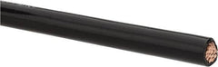 Southwire - THHN/THWN, 2 AWG, 95 Amp, 500' Long, Stranded Core, 19 Strand Building Wire - Black, Thermoplastic Insulation - Caliber Tooling