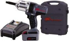 Ingersoll-Rand - 1/2" Drive 20 Volt Pistol Grip Cordless Impact Wrench & Ratchet - 1,900 RPM, 2,300 BPM, 1,100 Ft/Lb Torque, 1 Lithium-Ion Battery Included - Caliber Tooling