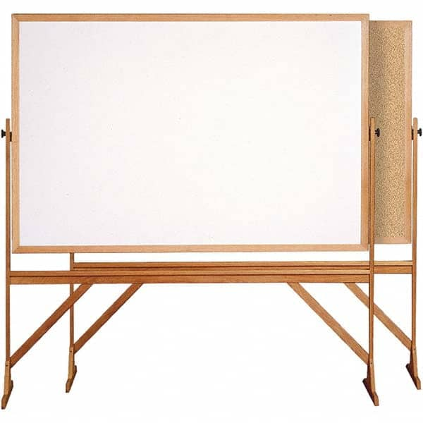 Ghent - Whiteboards & Magnetic Dry Erase Boards Type: Reversible Dry Erase/Corkboard Height (Inch): 71-3/4 - Caliber Tooling