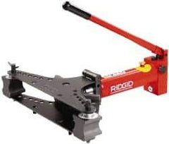 Ridgid - 3/8 to 2 Inch Pipe Capacity, Hydraulic Power Pipe Bender - Caliber Tooling