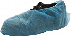 PRO-SAFE - Size L, Polypropylene, Standard Shoe Cover - Blue, Non-Chemical Resistant & Water Resistant - Caliber Tooling