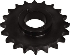 U.S. Tsubaki - 36 Teeth, 5/8" Chain Pitch, Chain Size 50, Split Taper Sprocket - 7.171" Pitch Diam, 7.52" Outside Diam - Caliber Tooling