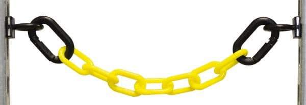 PRO-SAFE - 10' Long Polyethylene Carabiner Loading Dock Kit - Yellow, Black - Caliber Tooling