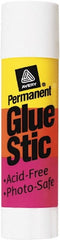 All Purpose Glue: 0.26 oz Stick, White Bonds to Paper, Cardboard & Fabric