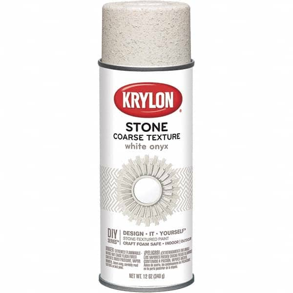 Krylon - White Onyx, Textured, Craft Paint Spray Paint - 12 oz Container - Caliber Tooling