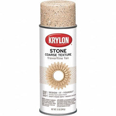 Krylon - Travertine Tan, Textured, Craft Paint Spray Paint - 12 oz Container - Caliber Tooling