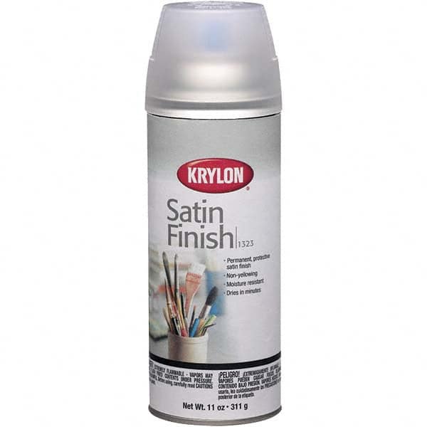 Krylon - Clear, Satin, Craft Paint Spray Paint - 11 oz Container - Caliber Tooling