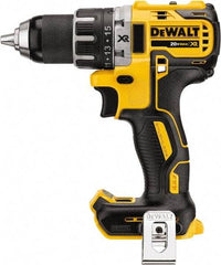 DeWALT - 20 Volt 1/2" Chuck Mid-Handle Cordless Drill - 0-500 & 0-2000 RPM, Keyless Chuck, Reversible, Lithium-Ion Batteries Not Included - Caliber Tooling