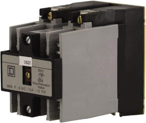 Square D - 3NO, 600 VAC Control Relay - Panel Mount - Caliber Tooling