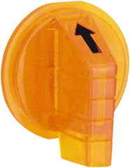 Schneider Electric - 30mm, Amber, Selector Switch Standard Knob - For Use with 9001K Selector Switches and Harmony 9001K/SK/KX Pushbuttons - Caliber Tooling