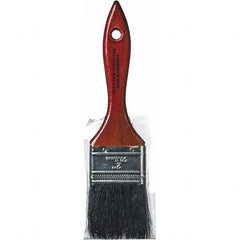 Rubberset - 2" Flat Hog Chip Brush - Wood Beavertail Handle - Caliber Tooling