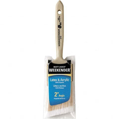 Bestt-Liebco - 2" Angled Synthetic Sash Brush - Wood Short Handle - Caliber Tooling