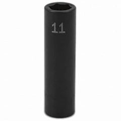 SK - Impact Socket - 3/8"DR 11MM DEEP IMPACT SOCKET - Caliber Tooling