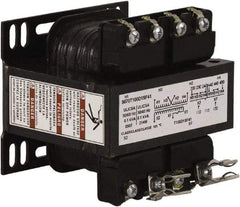 Square D - 100 VA, Top Mount Fuse Block Control Transformer - 50/60 Hz, 3.34 Inch Deep x 2.89 Inch High - Caliber Tooling