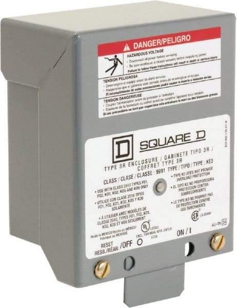 Square D - Starter Enclosure - For Use with Class 2510 Type K Switch - Caliber Tooling