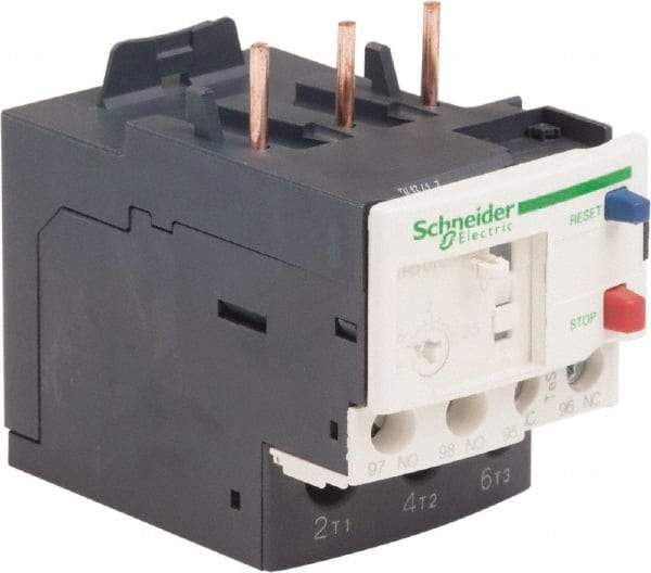 Schneider Electric - 3 Pole, NEMA Size 00-1, 1.6 to 2.5 Amp, 690 VAC, Thermal NEMA Overload Relay - Trip Class 20, For Use with LC1D09, LC1D12, LC1D18, LC1D25, LC1D32 and LC1D38 - Caliber Tooling