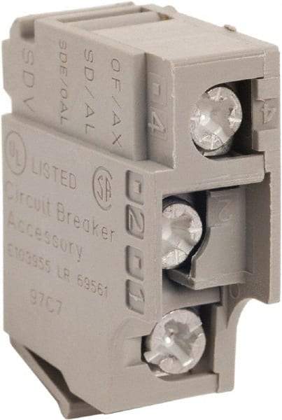 Square D - Circuit Breaker Auxiliary Switch - Use with Circuit Breaker - Caliber Tooling