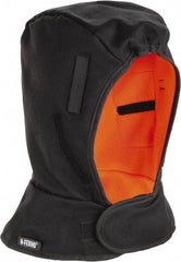 Ergodyne - Black, Underneath Hard Hat Winter Liner - Shoulder Length, 2 Layer - Caliber Tooling