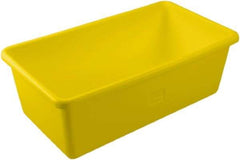 Remco - 149 Gal, 500 Lb Load Capacity Yellow Polyethylene Tote Container - Nesting, 46.8" Long x 26-1/2" Wide x 16.9" High - Caliber Tooling