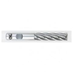 3/4 Dia. x 5-1/4 Overall Length 4-Flute Square End HSS-CO SE End Mill-Round Shank-Center Cutting-Uncoated - Caliber Tooling