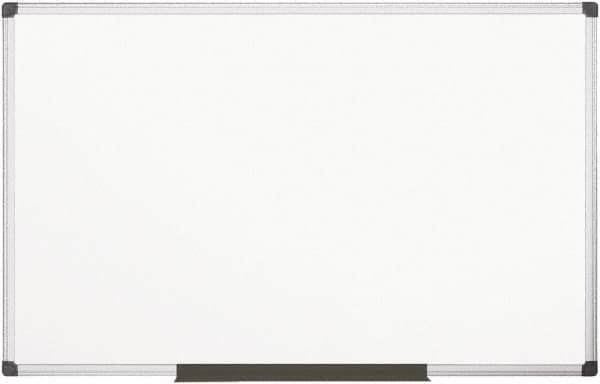 MasterVision - 48" High x 96" Wide Magnetic Dry Erase Board - Porcelain/Steel - Caliber Tooling