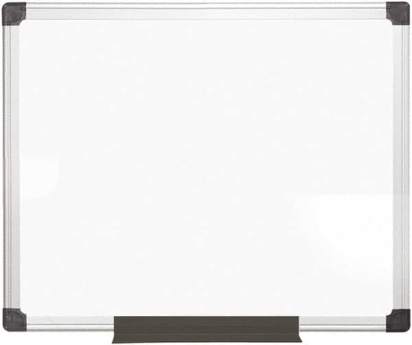 MasterVision - 24" High x 36" Wide Magnetic Dry Erase Board - Porcelain/Steel - Caliber Tooling