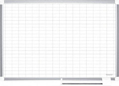 MasterVision - 48" High x 72" Wide Magnetic Dry Erase Calendar - Steel - Caliber Tooling