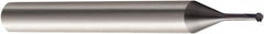 Sandvik Coromant - #6-32 UNC, 0.1024" Cutting Diam, 3 Flute, Solid Carbide Helical Flute Thread Mill - Internal Thread, 1.99mm LOC, 57mm OAL, 6mm Shank Diam - Caliber Tooling