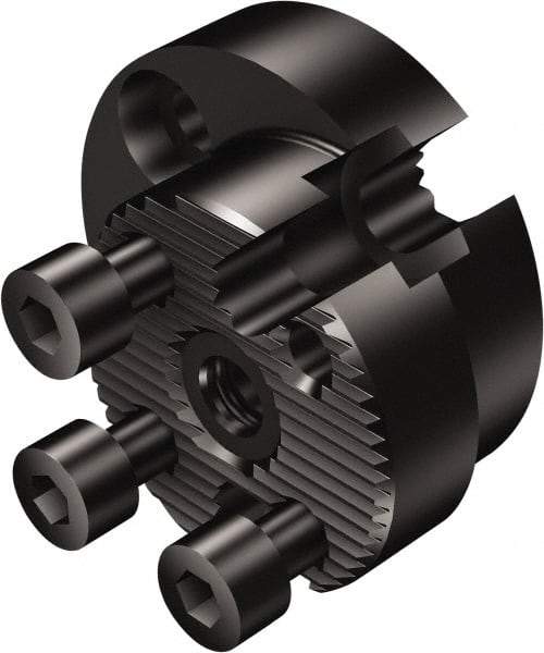 Sandvik Coromant - SL50 Outside Modular Connection, SL40 Inside Modular Connection, CoroTurn to CoroTurn Reducing Adapter - 23mm Projection, 23mm OAL - Exact Industrial Supply