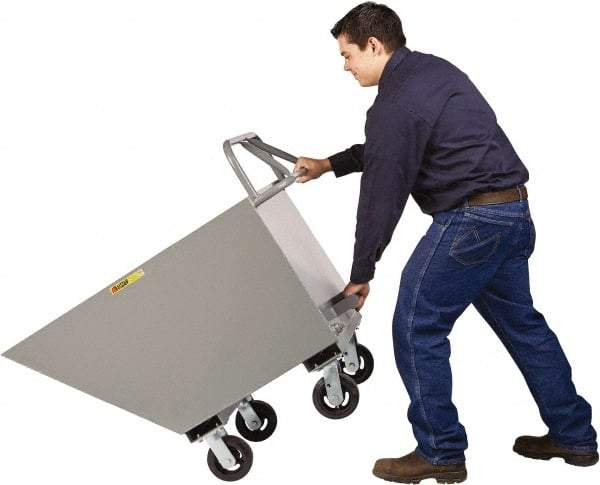 Little Giant - 2,000 Lb Load Capacity, 1/3 Cu Yd, Steel Tilt Truck - 24" Wide x 45" Long x 38" High - Caliber Tooling