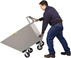 Little Giant - 2,000 Lb Load Capacity, 1/3 Cu Yd, Steel Tilt Truck - 24" Wide x 45" Long x 38" High - Caliber Tooling