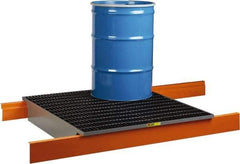 Little Giant - 66 Gal Sump, Steel Spill Deck or Pallet - 49" Long x 51" Wide x 7-1/2" High - Caliber Tooling