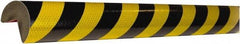 PRO-SAFE - Polyurethane Foam Type A+ Corner Guard - Black/Yellow - Caliber Tooling