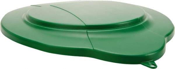 Vikan - 5 Gal Polypropylene Pail Lid - Green, For Use with Vikan 5 Gal Pail - Caliber Tooling