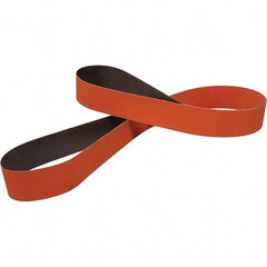 3M - 2" Wide x 72" OAL, 50 Grit, Ceramic Abrasive Belt - Ceramic, Coated, Series 984F - Caliber Tooling