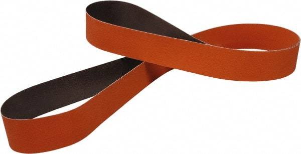 3M - 3" Wide x 132" OAL, 50 Grit, Ceramic Abrasive Belt - Ceramic, Coated, Series 984F - Caliber Tooling