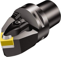 Sandvik Coromant - Neutral Cut, Size C5, SNG 452 & SNGN 12 07 08 Insert Compatiblity, Modular Turning & Profiling Cutting Unit Head - 0.3mm Ctr to Cutting Edge, 60mm Head Length, Through Coolant, Series T-Max - Caliber Tooling