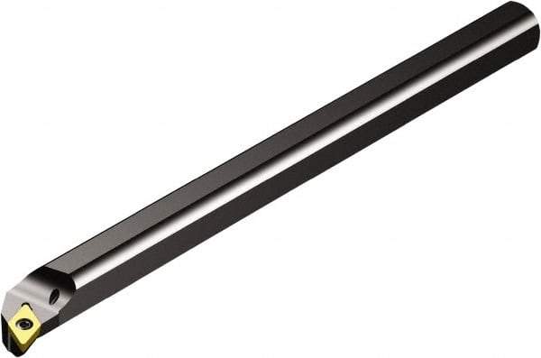 Sandvik Coromant - 32mm Min Bore Diam, 300mm OAL, 25mm Shank Diam, A..SDQCR/L Indexable Boring Bar - Screw-On Holding Method - Caliber Tooling