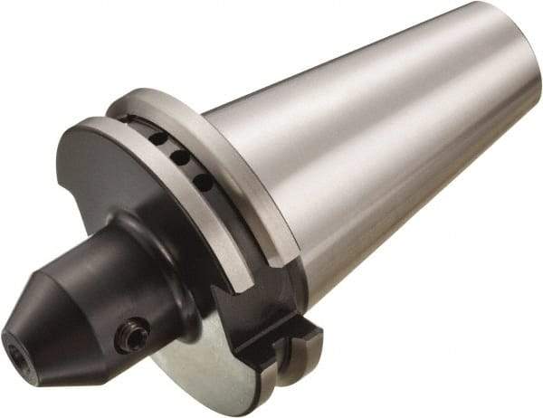 Sandvik Coromant - ISO50 Taper Shank 25mm Hole End Mill Holder/Adapter - 49.8mm Nose Diam, 80mm Projection, Through-Spindle & DIN Flange Coolant - Exact Industrial Supply