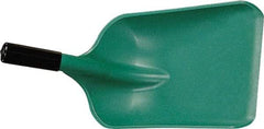 Remco - 18" High x 14" Wide Square Plastic Scoop - 40-1/2" Long Plastic D-Grip Handle - Caliber Tooling