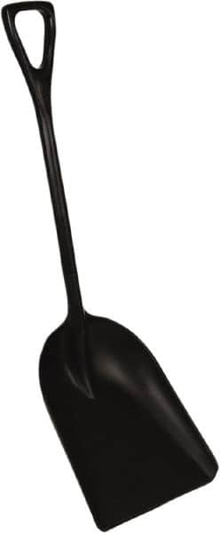 Remco - 17" High x 14" Wide Square Plastic Shovel - 42" Long Plastic D-Grip Handle - Caliber Tooling