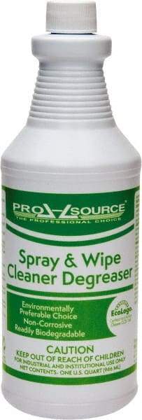 PRO-SOURCE - 32 oz Bottle Cleaner/Degreaser - Liquid, Butyl-Free, Fruit - Caliber Tooling