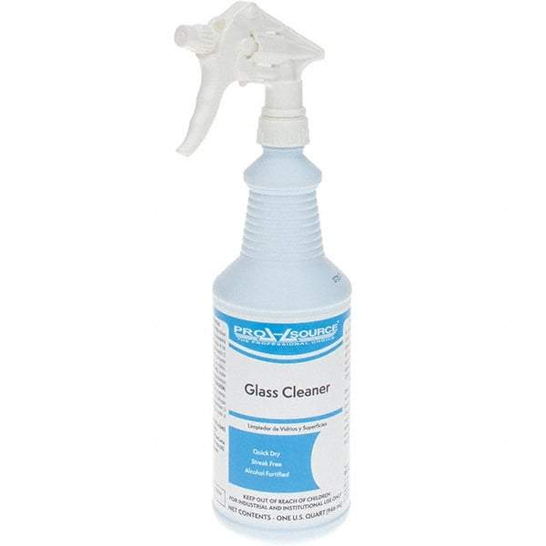 PRO-SOURCE - 32 oz Spray Bottle Clean/Fresh Glass Cleaner - Use on Glass & Mirror - Caliber Tooling