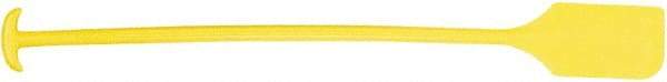 Remco - Yellow Polypropylene Mixing Paddle without Holes - 52" Overall Length - Caliber Tooling