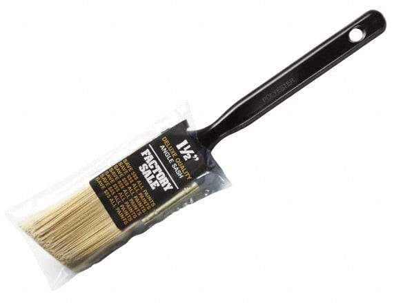 Wooster Brush - 1-1/2" Synthetic General Purpose Paint Brush - 2-7/16" Bristle Length, Plastic Handle - Caliber Tooling